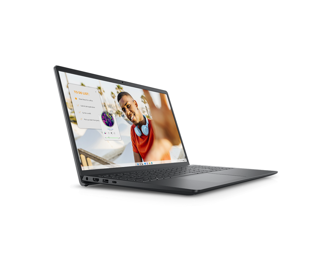 Dell Inspiron 3535, CPU: Ryzen 7 - 7730U, RAM: RAM 16GB, Ổ cứng: SSD 512GB, Độ phân giải: FHD Touch, Card đồ họa: AMD Radeon Graphics, Màu sắc: Black - hình số , 8 image