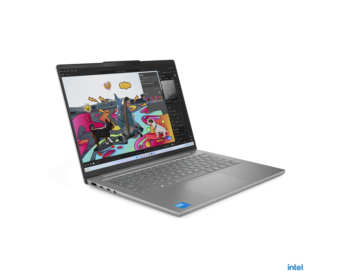 Lenovo IdeaPad Slim 5 14IRH10R, CPU: Core 5 - 210H, RAM: RAM 16 GB, Ổ cứng: SSD 512GB, Độ phân giải : Full HD+, Card đồ họa: Intel Graphic, Kích thước màn hình: 14 inch, Loại màn hình: Non-Touch, Hệ điều hành: Windows 11, Màu sắc: Luna Grey - hình số , 5 image