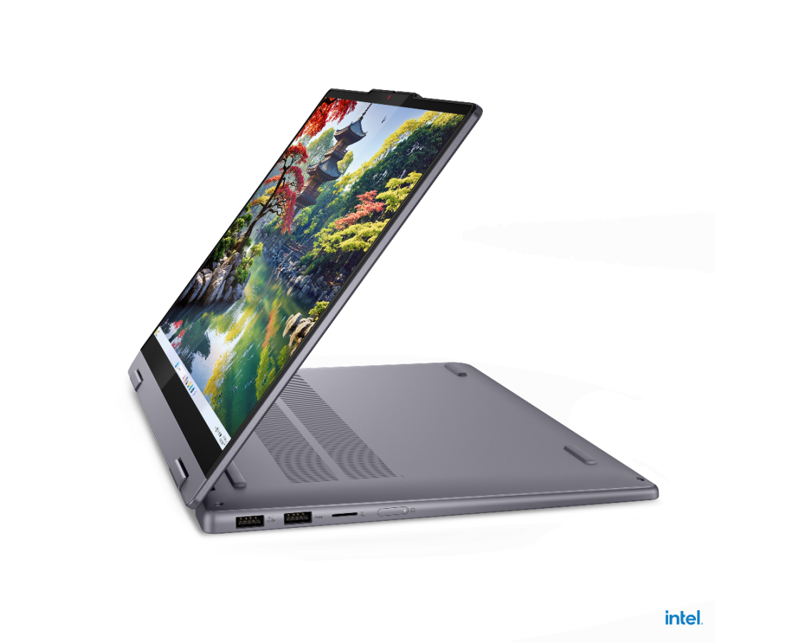 Lenovo IdeaPad 5 2 in 1 14IAL10, CPU: Core Ultra 5 - 225U, RAM: RAM 8 GB, Ổ cứng: SSD 256GB, Độ phân giải : Full HD+, Card đồ họa: Intel Graphic, Kích thước màn hình: 14 inch, Loại màn hình: 10-point Multi-touch, Hệ điều hành: Windows 11, Màu sắc: Luna Grey - hình số , 6 image