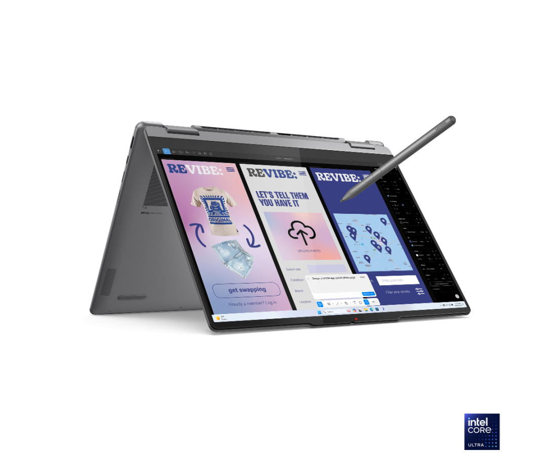 Lenovo Yoga 7 2 in 1 14ILL10, CPU: Core Ultra 7 - 256V, RAM: RAM 16 GB, Ổ cứng: SSD 1TB, Độ phân giải : Full HD+, Card đồ họa: Intel Arc Graphics 140V, Kích thước màn hình: 14 inch, Loại màn hình: 10-point Multi-touch, Hệ điều hành: Windows 11, Màu sắc: Luna Grey - hình số 