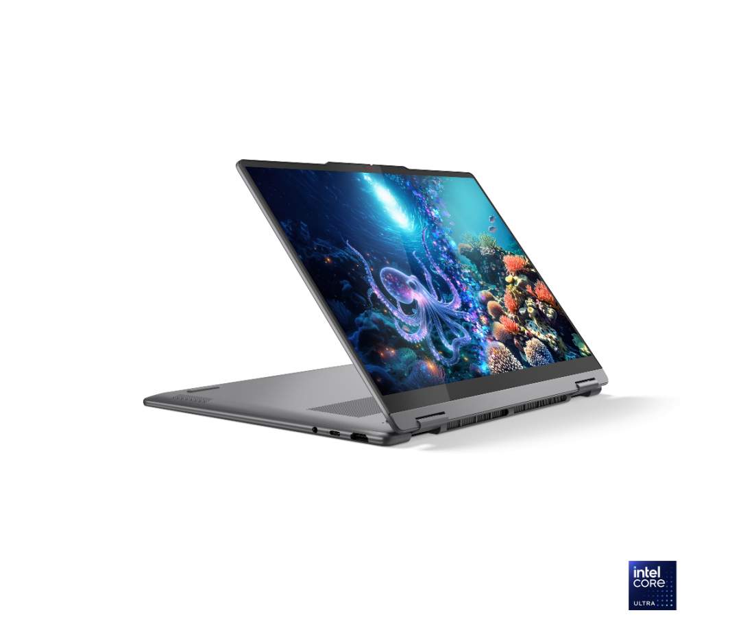 Lenovo Yoga 7 2 in 1 14ILL10, CPU: Core Ultra 7 - 256V, RAM: RAM 16 GB, Ổ cứng: SSD 1TB, Độ phân giải : Full HD+, Card đồ họa: Intel Arc Graphics 140V, Kích thước màn hình: 14 inch, Loại màn hình: 10-point Multi-touch, Hệ điều hành: Windows 11, Màu sắc: Luna Grey - hình số , 6 image