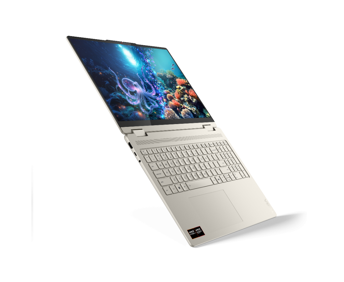 Lenovo Yoga 7 2 in 1 16AKP10, CPU: Ryzen AI 5 340, RAM: RAM 16 GB, Ổ cứng: SSD 512GB, Độ phân giải : Full HD+, Card đồ họa: AMD Radeon Graphics, Kích thước màn hình: 16 inch, Loại màn hình: 10-point Multi-touch, Hệ điều hành: Windows 11, Màu sắc: Seashell - hình số , 13 image