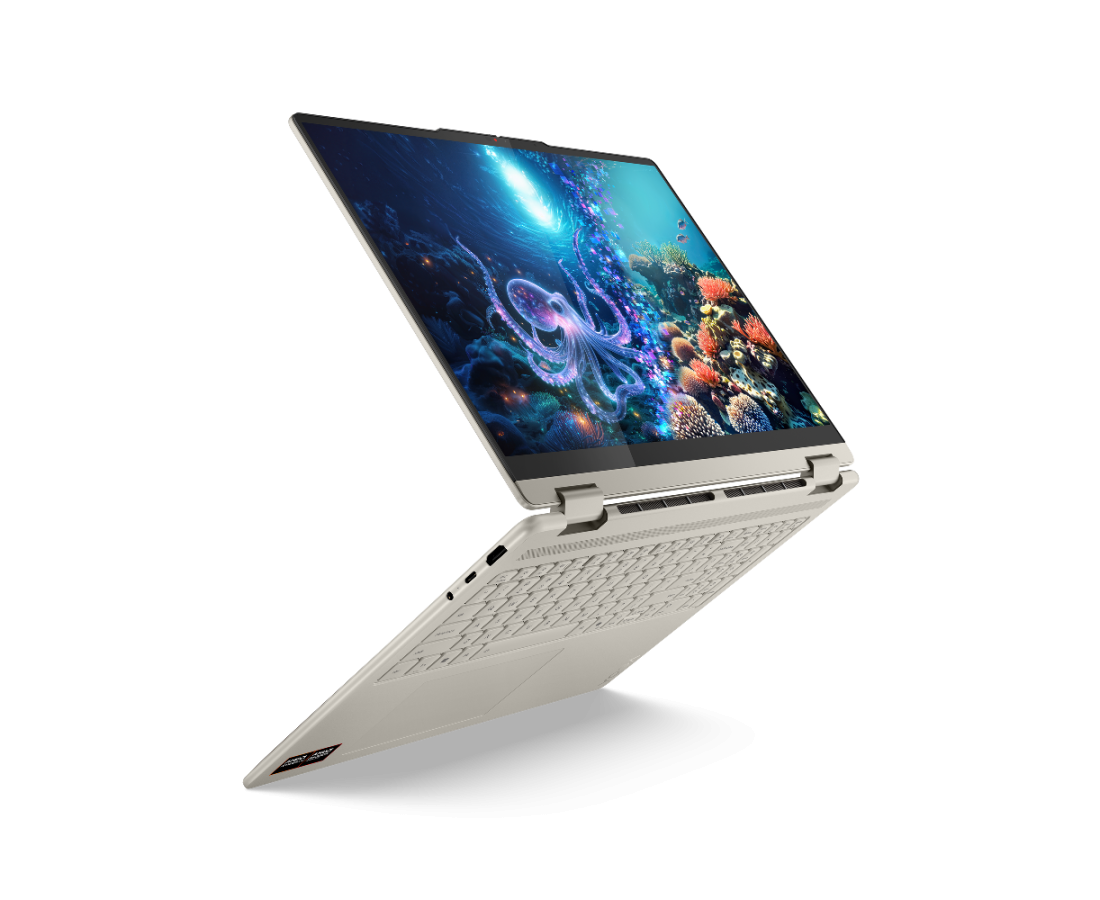 Lenovo Yoga 7 2 in 1 16AKP10, CPU: Ryzen AI 5 340, RAM: RAM 16 GB, Ổ cứng: SSD 512GB, Độ phân giải : Full HD+, Card đồ họa: AMD Radeon Graphics, Kích thước màn hình: 16 inch, Loại màn hình: 10-point Multi-touch, Hệ điều hành: Windows 11, Màu sắc: Seashell - hình số , 14 image