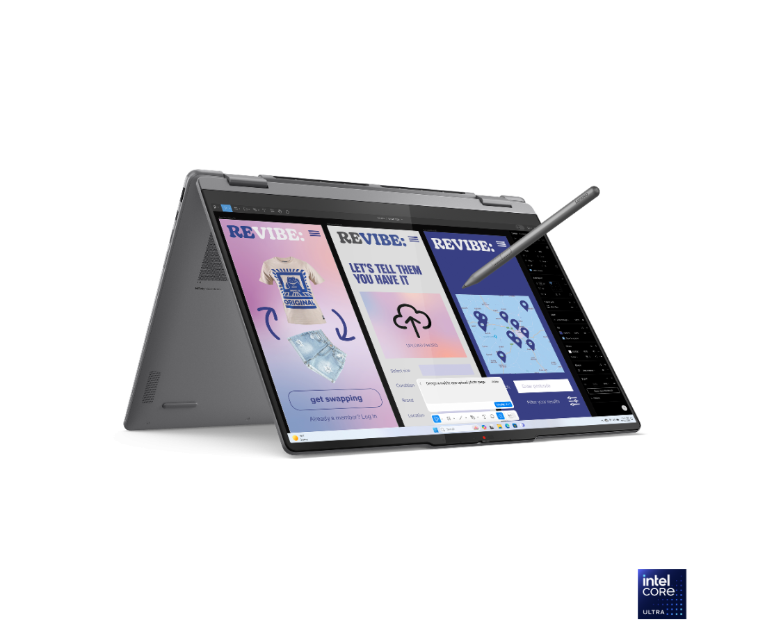 Lenovo Yoga 7 2 in 1 16ILL10, CPU: Core Ultra 5 - 226V, RAM: RAM 16 GB, Ổ cứng: SSD 512GB, Độ phân giải : Full HD+, Card đồ họa: Intel Arc Graphics 130V, Kích thước màn hình: 16 inch, Loại màn hình: 10-point Multi-touch, Hệ điều hành: Windows 11, Màu sắc: Luna Grey - hình số 