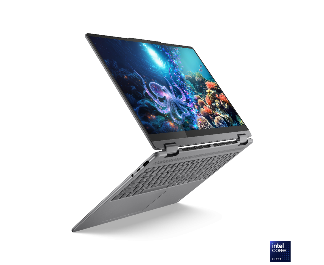 Lenovo Yoga 7 2 in 1 16ILL10, CPU: Core Ultra 5 - 226V, RAM: RAM 16 GB, Ổ cứng: SSD 512GB, Độ phân giải : Full HD+, Card đồ họa: Intel Arc Graphics 130V, Kích thước màn hình: 16 inch, Loại màn hình: 10-point Multi-touch, Hệ điều hành: Windows 11, Màu sắc: Luna Grey - hình số , 6 image