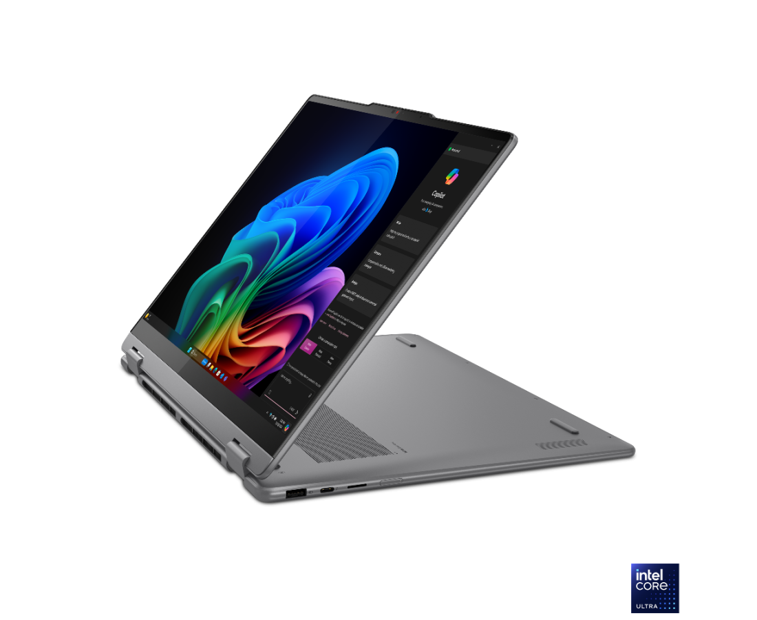 Lenovo Yoga 7 2 in 1 16ILL10, CPU: Core Ultra 5 - 226V, RAM: RAM 16 GB, Ổ cứng: SSD 512GB, Độ phân giải : Full HD+, Card đồ họa: Intel Arc Graphics 130V, Kích thước màn hình: 16 inch, Loại màn hình: 10-point Multi-touch, Hệ điều hành: Windows 11, Màu sắc: Luna Grey - hình số , 11 image