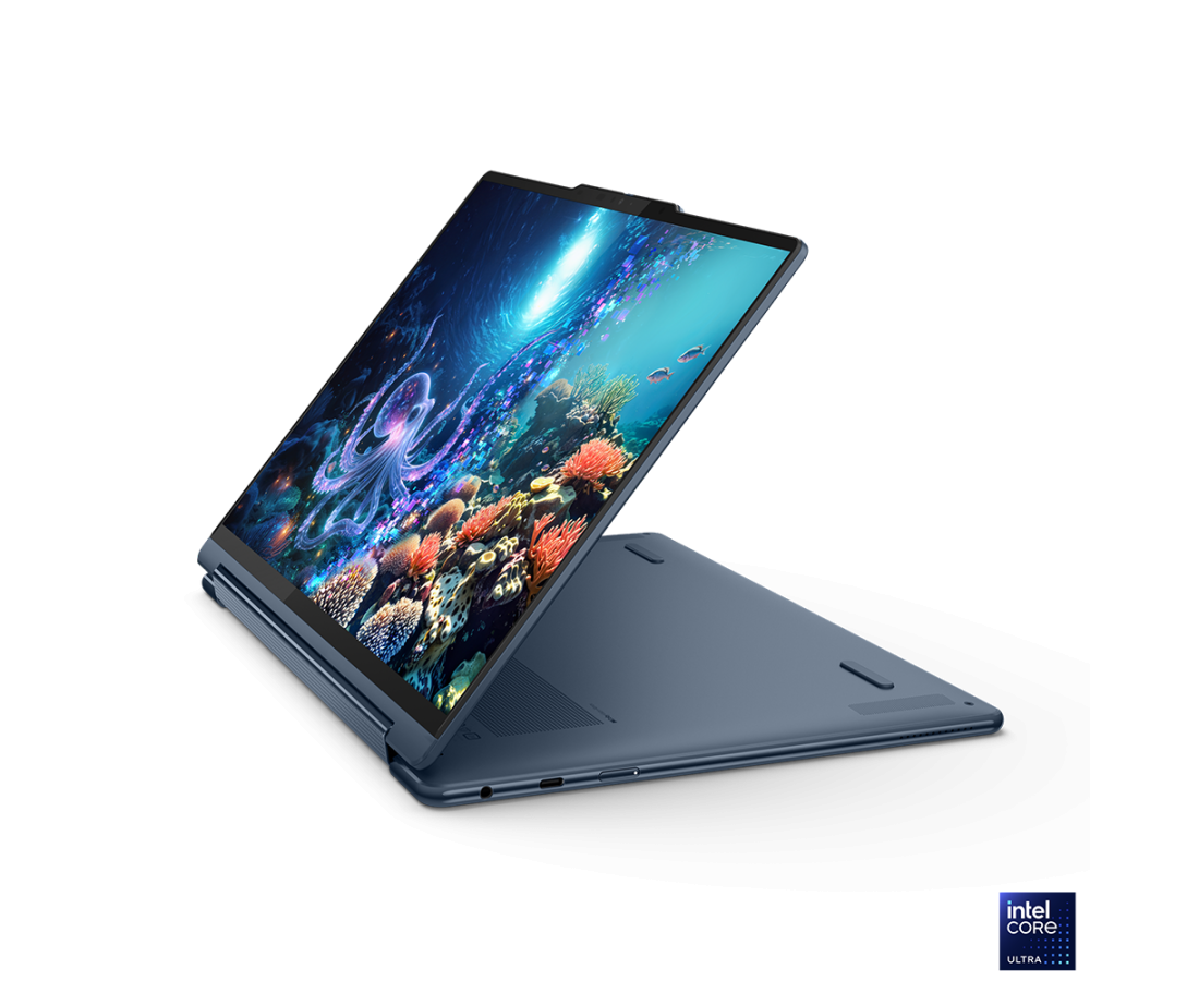 Lenovo Yoga 9 2 in 1 14ILL10, CPU: Core Ultra 7 - 258V, RAM: RAM 32 GB, Ổ cứng: SSD 1TB, Độ phân giải : Quad HD+, Card đồ họa: Intel Arc Graphics 140V, Kích thước màn hình: 14 inch, Loại màn hình: 10-point Multi-touch, Hệ điều hành: Windows 11, Màu sắc: Cosmic Blue - hình số , 6 image