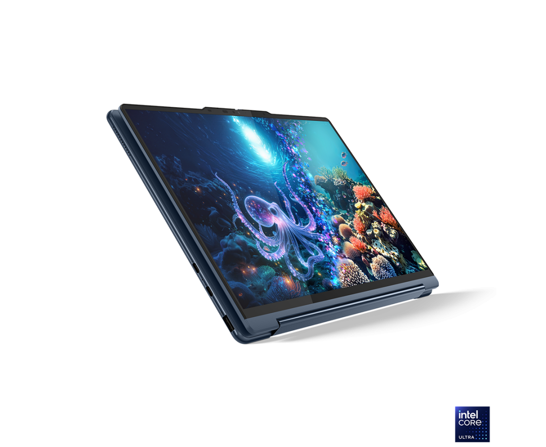 Lenovo Yoga 9 2 in 1 14ILL10, CPU: Core Ultra 7 - 258V, RAM: RAM 32 GB, Ổ cứng: SSD 1TB, Độ phân giải : Quad HD+, Card đồ họa: Intel Arc Graphics 140V, Kích thước màn hình: 14 inch, Loại màn hình: 10-point Multi-touch, Hệ điều hành: Windows 11, Màu sắc: Cosmic Blue - hình số , 2 image