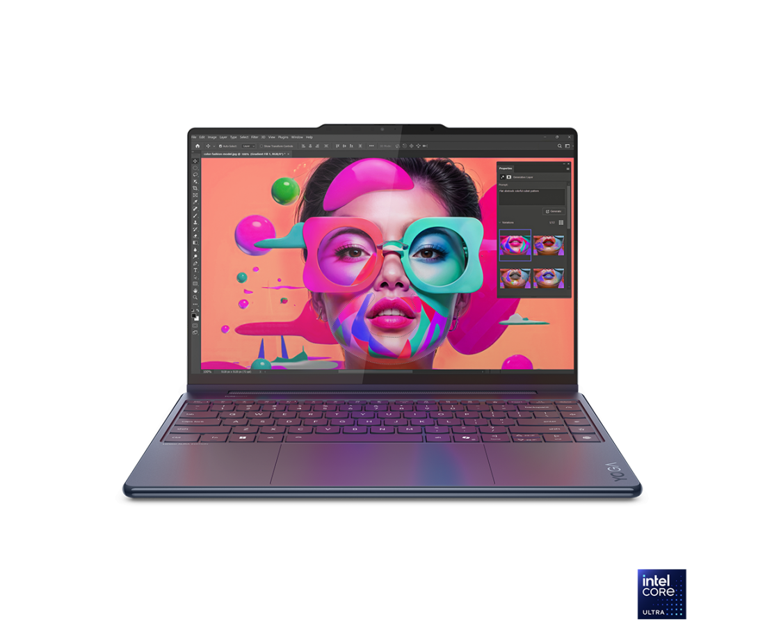 Lenovo Yoga 9 2 in 1 14ILL10, CPU: Core Ultra 7 - 258V, RAM: RAM 32 GB, Ổ cứng: SSD 1TB, Độ phân giải : Quad HD+, Card đồ họa: Intel Arc Graphics 140V, Kích thước màn hình: 14 inch, Loại màn hình: 10-point Multi-touch, Hệ điều hành: Windows 11, Màu sắc: Cosmic Blue - hình số , 5 image