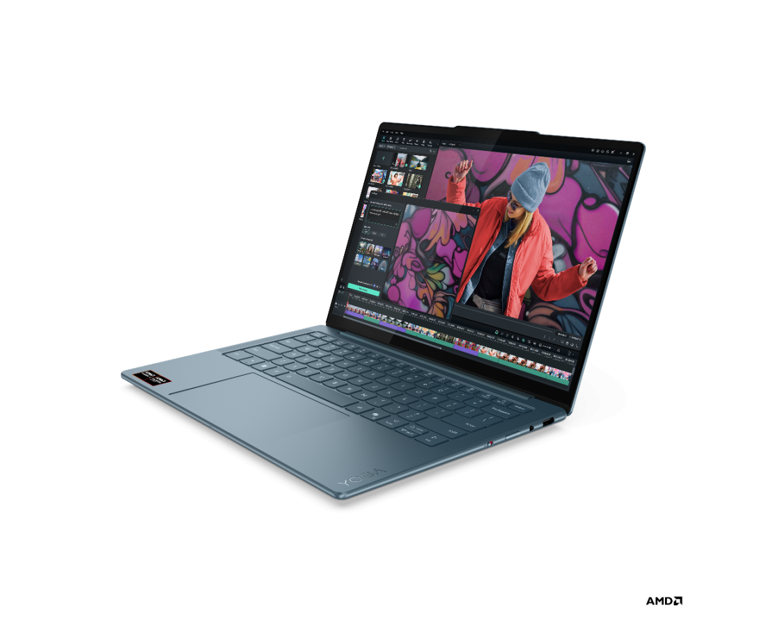 Lenovo Yoga Slim 7 14AKP10, CPU: Ryzen AI 5 340, RAM: RAM 16 GB, Ổ cứng: SSD 512GB, Độ phân giải : Full HD+, Card đồ họa: AMD Radeon Graphics, Kích thước màn hình: 14 inch, Loại màn hình: Non-Touch, Hệ điều hành: Windows 11, Màu sắc: Tidal Teal - hình số , 5 image