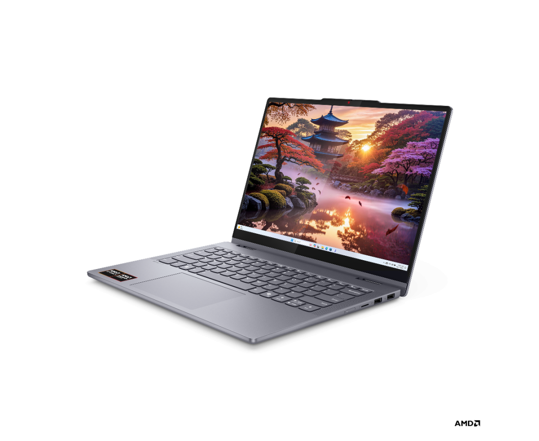 Lenovo IdeaPad 5 2 in 1 14AKP10, CPU: Ryzen AI 5 340, RAM: RAM 16 GB, Ổ cứng: SSD 256GB, Độ phân giải : Full HD+, Card đồ họa: AMD Radeon Graphics, Kích thước màn hình: 14 inch, Loại màn hình: 10-point Multi-touch, Hệ điều hành: Windows 11, Màu sắc: Luna Grey - hình số , 2 image