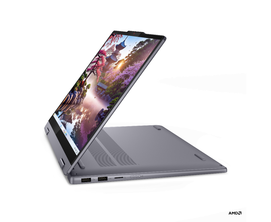 Lenovo IdeaPad 5 2 in 1 14AKP10, CPU: Ryzen AI 5 340, RAM: RAM 16 GB, Ổ cứng: SSD 256GB, Độ phân giải : Full HD+, Card đồ họa: AMD Radeon Graphics, Kích thước màn hình: 14 inch, Loại màn hình: 10-point Multi-touch, Hệ điều hành: Windows 11, Màu sắc: Luna Grey - hình số , 11 image