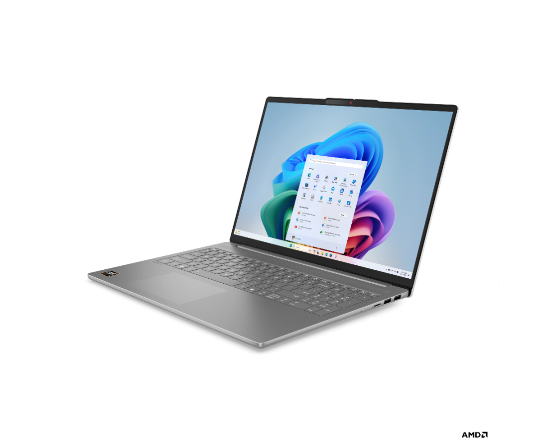 Lenovo IdeaPad Slim 5 16AKP10, CPU: Ryzen AI 7 350, RAM: RAM 32 GB, Ổ cứng: SSD 1TB, Độ phân giải : Quad HD+, Card đồ họa: AMD Radeon Graphics, Kích thước màn hình: 16 inch, Loại màn hình: Non-Touch, Hệ điều hành: Windows 11, Màu sắc: Luna Grey - hình số , 2 image