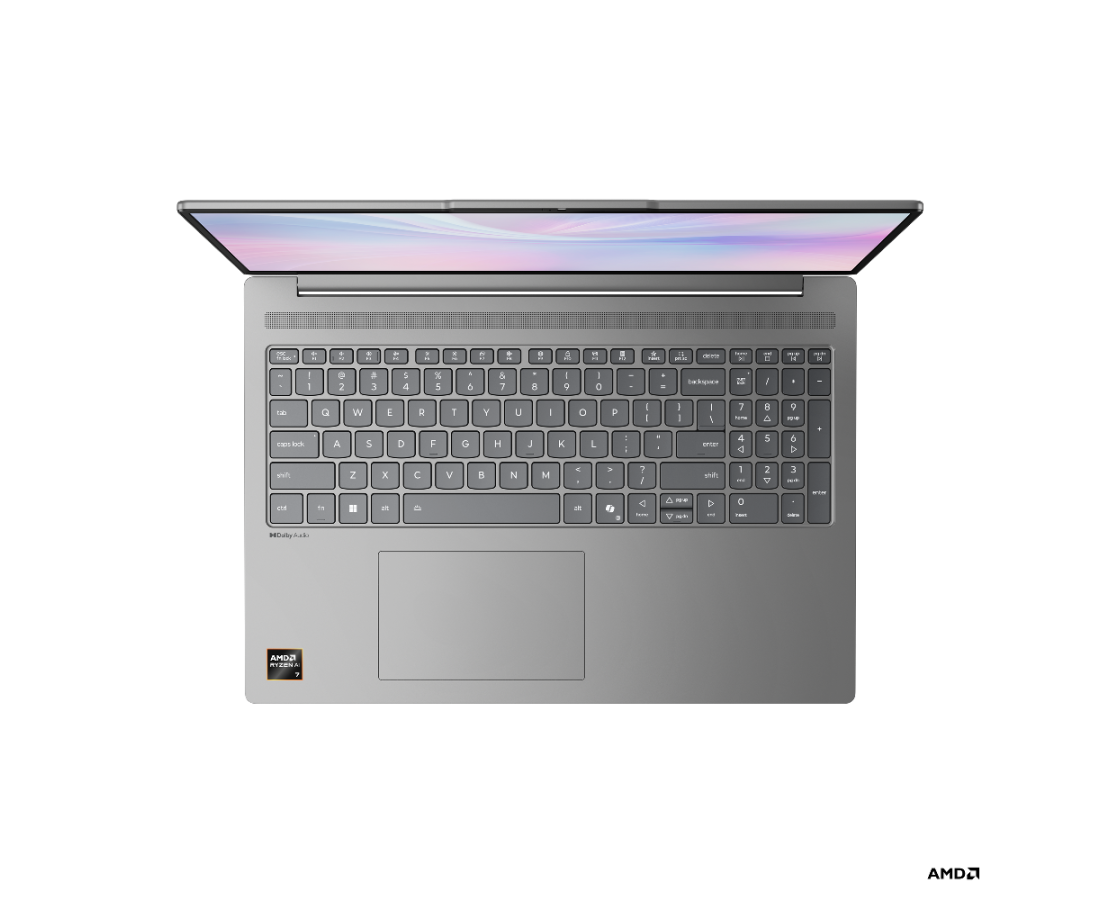 Lenovo IdeaPad Slim 5 16AKP10, CPU: Ryzen AI 7 350, RAM: RAM 32 GB, Ổ cứng: SSD 1TB, Độ phân giải : Quad HD+, Card đồ họa: AMD Radeon Graphics, Kích thước màn hình: 16 inch, Loại màn hình: Non-Touch, Hệ điều hành: Windows 11, Màu sắc: Luna Grey - hình số , 4 image