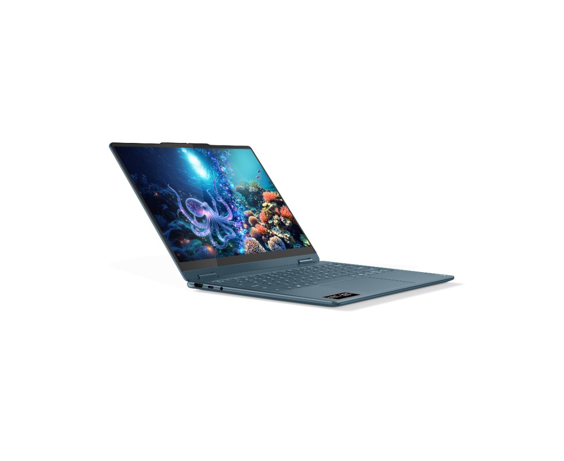 Lenovo Yoga 7 2 in 1 14AKP10, CPU: Ryzen AI 5 340, RAM: RAM 16 GB, Ổ cứng: SSD 512GB, Độ phân giải : Quad HD+, Card đồ họa: AMD Radeon Graphics, Kích thước màn hình: 14 inch, Loại màn hình: 10-point Multi-touch, Hệ điều hành: Windows 11, Màu sắc: Tidal Teal - hình số , 7 image