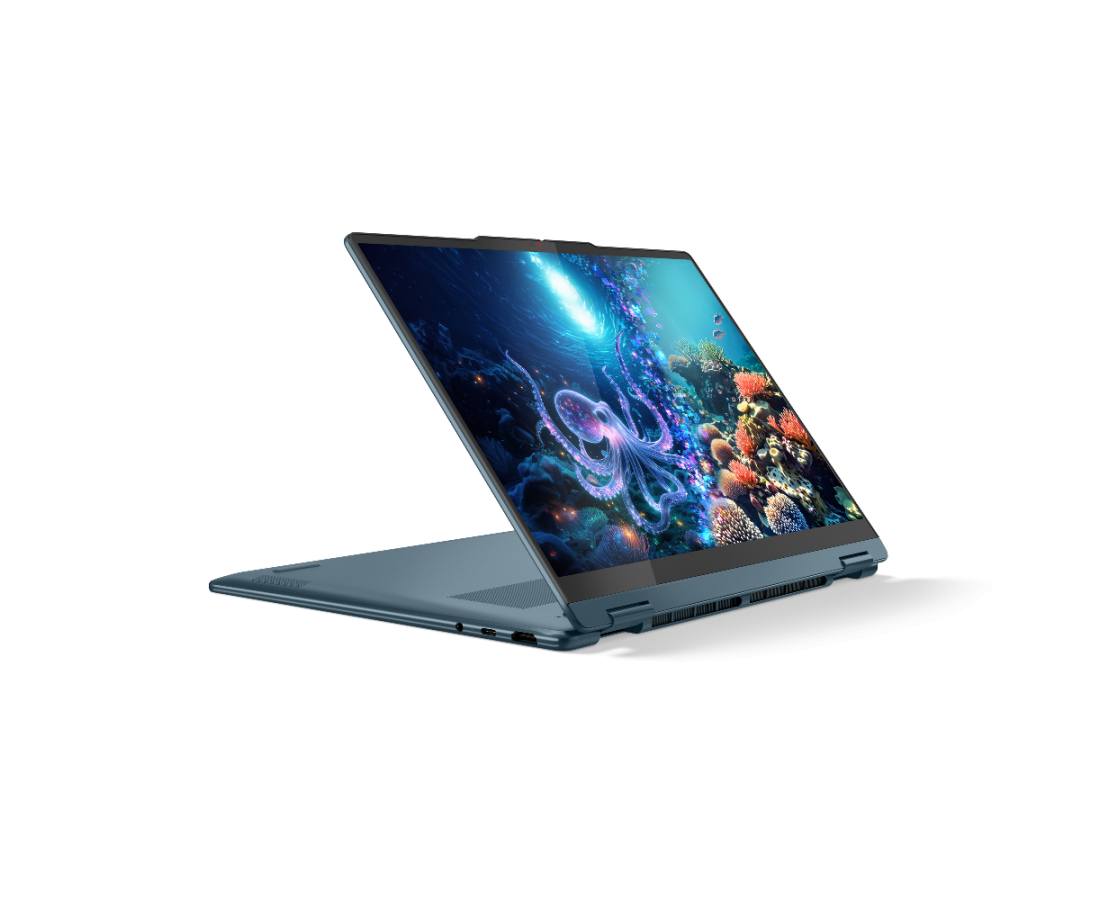 Lenovo Yoga 7 2 in 1 14AKP10, CPU: Ryzen AI 5 340, RAM: RAM 16 GB, Ổ cứng: SSD 512GB, Độ phân giải : Quad HD+, Card đồ họa: AMD Radeon Graphics, Kích thước màn hình: 14 inch, Loại màn hình: 10-point Multi-touch, Hệ điều hành: Windows 11, Màu sắc: Tidal Teal - hình số , 10 image