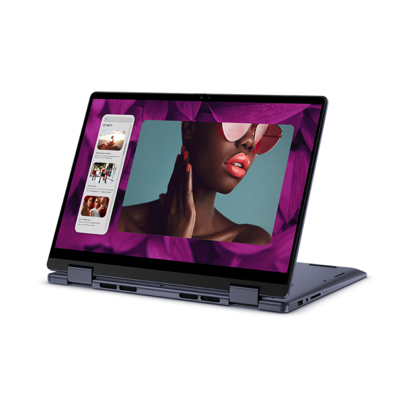 Dell Inspiron 7445 2 in 1, CPU: Ryzen 5 - 8640HS, RAM: RAM 16 GB, Ổ cứng: SSD 512GB, Độ phân giải : Full HD+ Touch, Card đồ họa: AMD Radeon Graphics, Màu sắc: Midnight Blue - hình số , 10 image